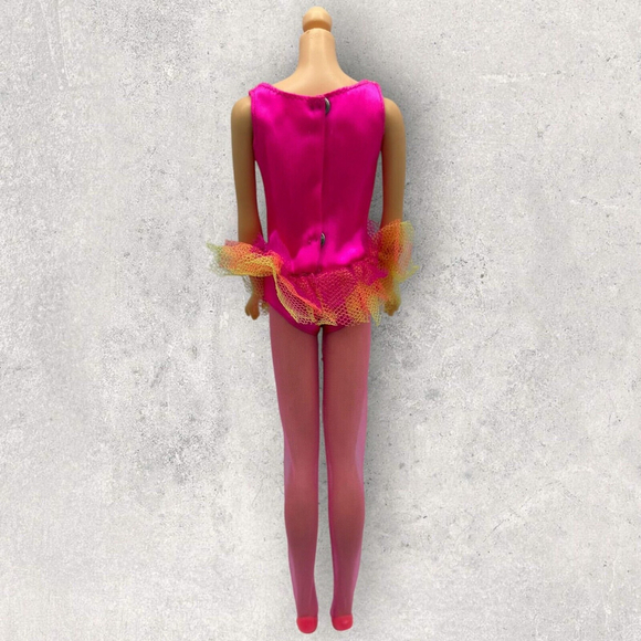 Vintage (1970) Mattel Mod Barbie Doll Pink Prima Ballerina Outfit #1787 Complete - Picture 5 of 12